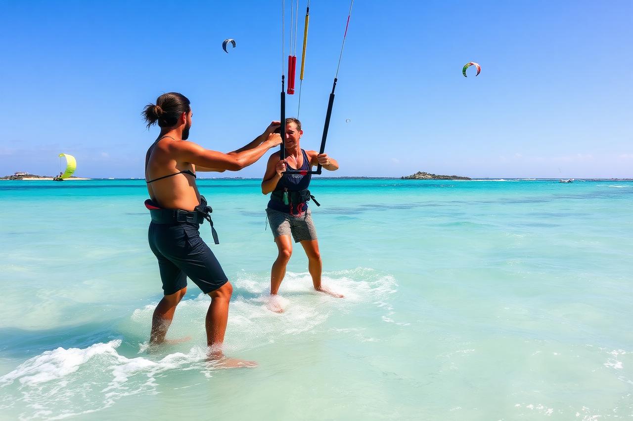 Cabarete for beginners: learning to kitesurf