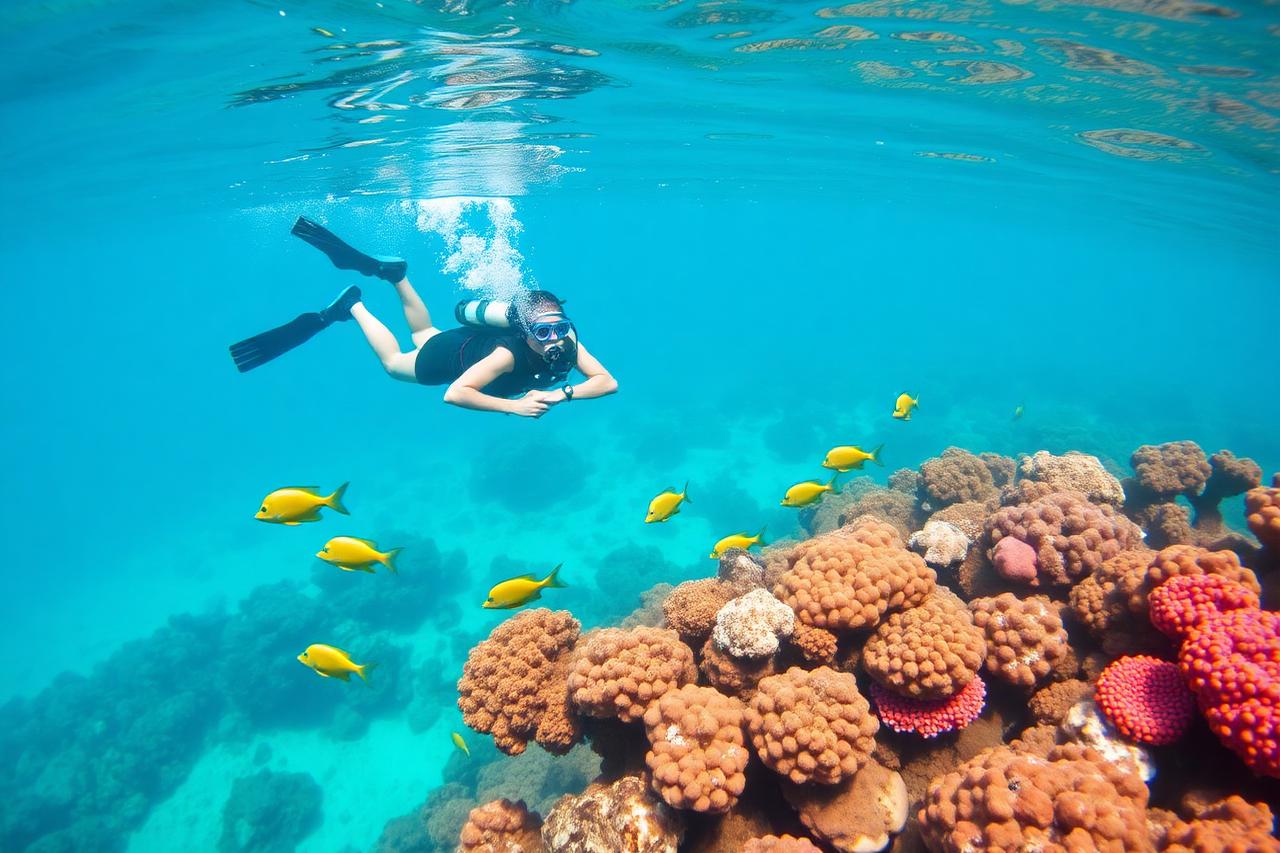 Snorkelling on the north coast: where and when